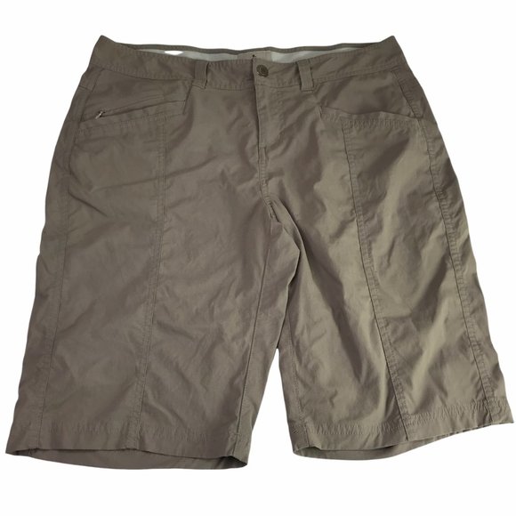 ROYAL ROBBINS REI Long Shorts, Hiking / Outdoor / Walking.Tan Brown Gray 10